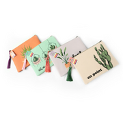 Olivia Moss Plant Perfection Cosmetic Make Up Bag, Aloe Gorgeous, Fancy Plants