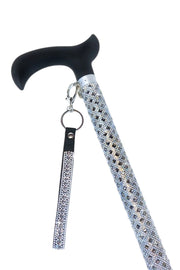 Jacqueline Kent Royal Ice Adjustable Crystal Rhinestone Cane, Mystique Opal