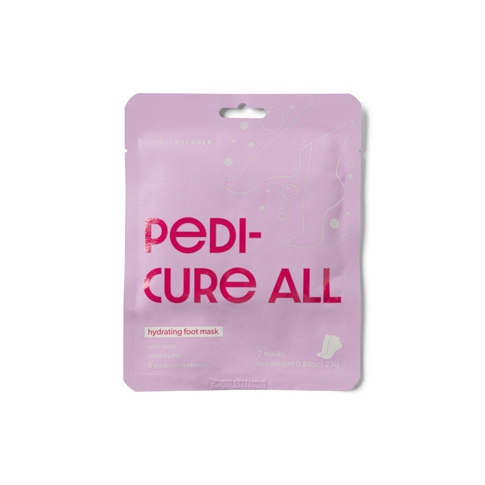 Lemon Lavender Smooth It Over Hydrating Hand & Foot Masks