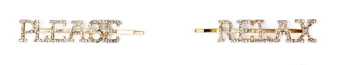 Olivia Moss Message Received Hair Pins