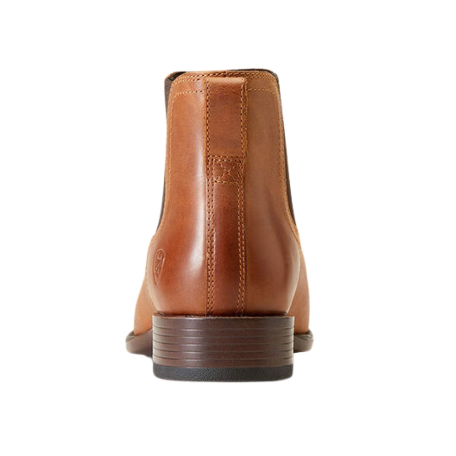 Ariat Mens Booker Ultra Square Toe Leather Western Boot, Almond Roca