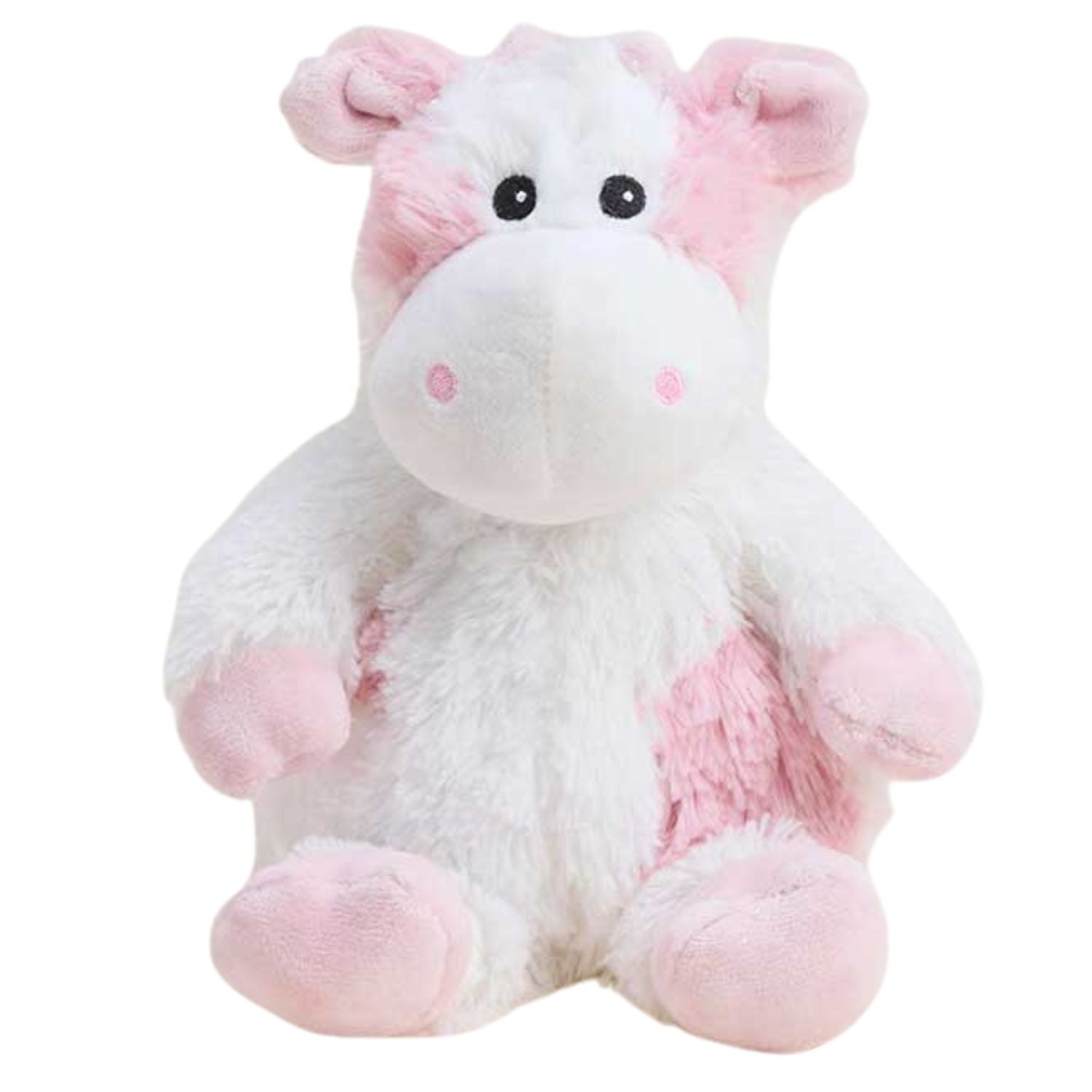 Warmies Juniors Heatable Lavender Scent Cozy 9" Plush, Strawberry Cow
