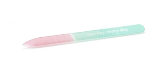 Lemon Lavender Better Shape Up Glass Nail File