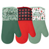 Krumbs Kitchen Holiday Farmhouse Oven Mitts