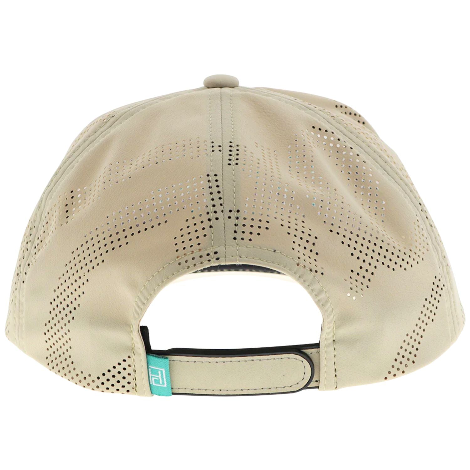 Hooey Mens Cowboy Golf Logo Adjustable Snapback Trucker Cap Hat, Tan