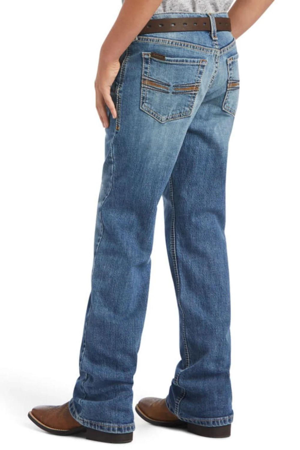 Ariat Youth Boys B4 Relaxed Boot Cut Jeans