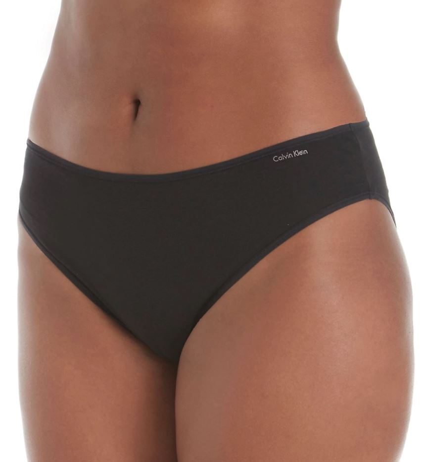 Calvin Klein Womens Plus Size Form Stretch Bikini Panties