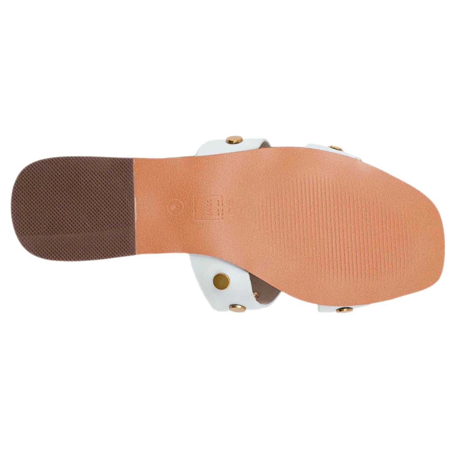 Shu Shop Womens Donatella Studded Slide Sandals, Mint