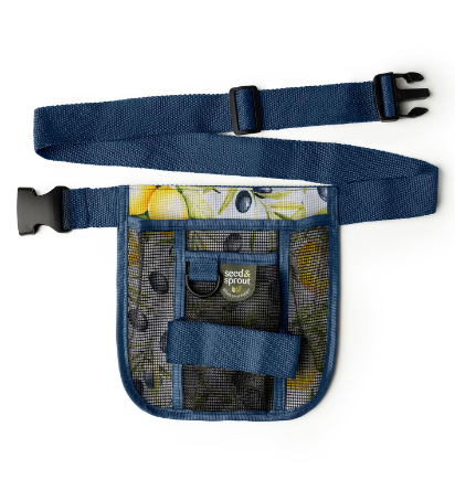 Seed & Sprout Gardening Tool Belt, Adjustable, Utility Connectors and Organizer Pockets
