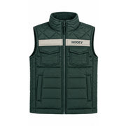 Hooey Youth Boys' Banff Packable Quilted Puffer Vest, Dark Green