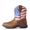 Ariat Womens Anthem Shortie Patriot Western Boot