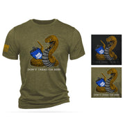 Nine Line Mens "Don't Tread on Beer" Graphic Short Sleeve T-Shirt