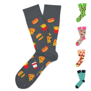 Two Left Feet Printed Adult Sock, Big Feet