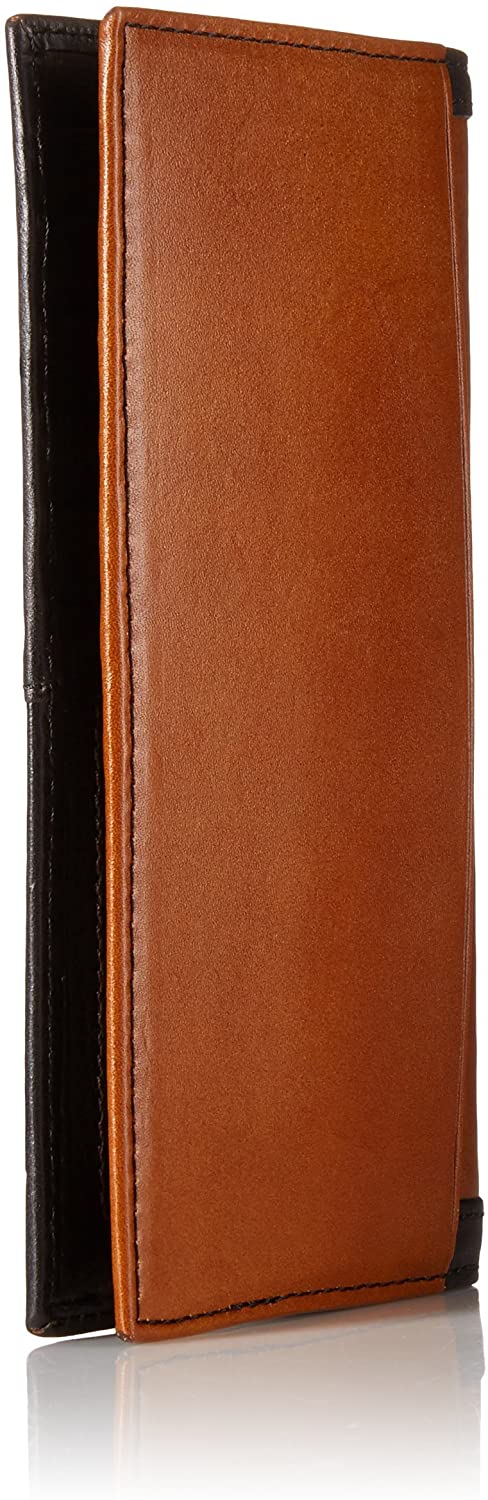 Ariat Mens Floral Basketweave Leather Rodeo Checkbook Wallet