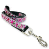 Jacqueline Kent Chocolat Rose Collection Rhinestone Dog Leash