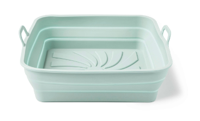 Krumbs Kitchen Essentials Collapsible Silicone Air Fryer Basket, Cook More Clean Less, Round or Square