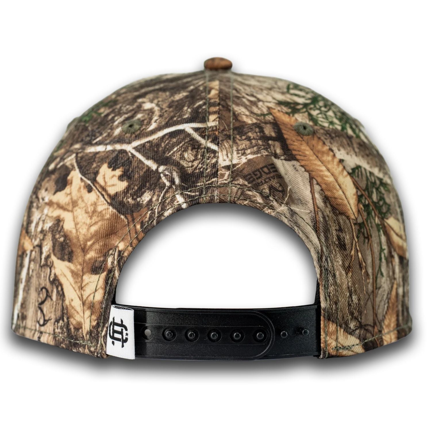 Lane Frost Cowboy Hustle Backwoods Camo Adjustable Snapback Cap Hat