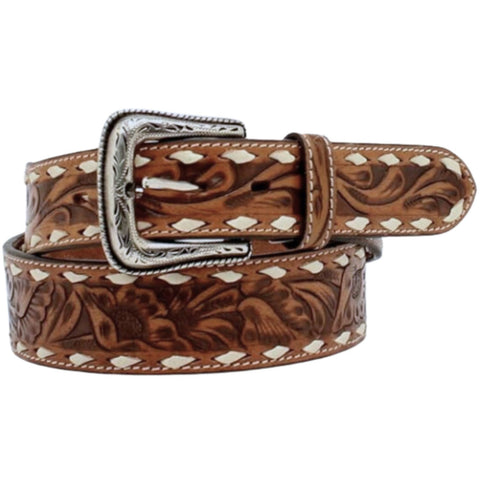 Nocona Mens Top Hand Southwest Laced Western Concho Belt