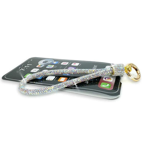 Jacqueline Kent Crystal Band Lanyard Phone Wrist Strap