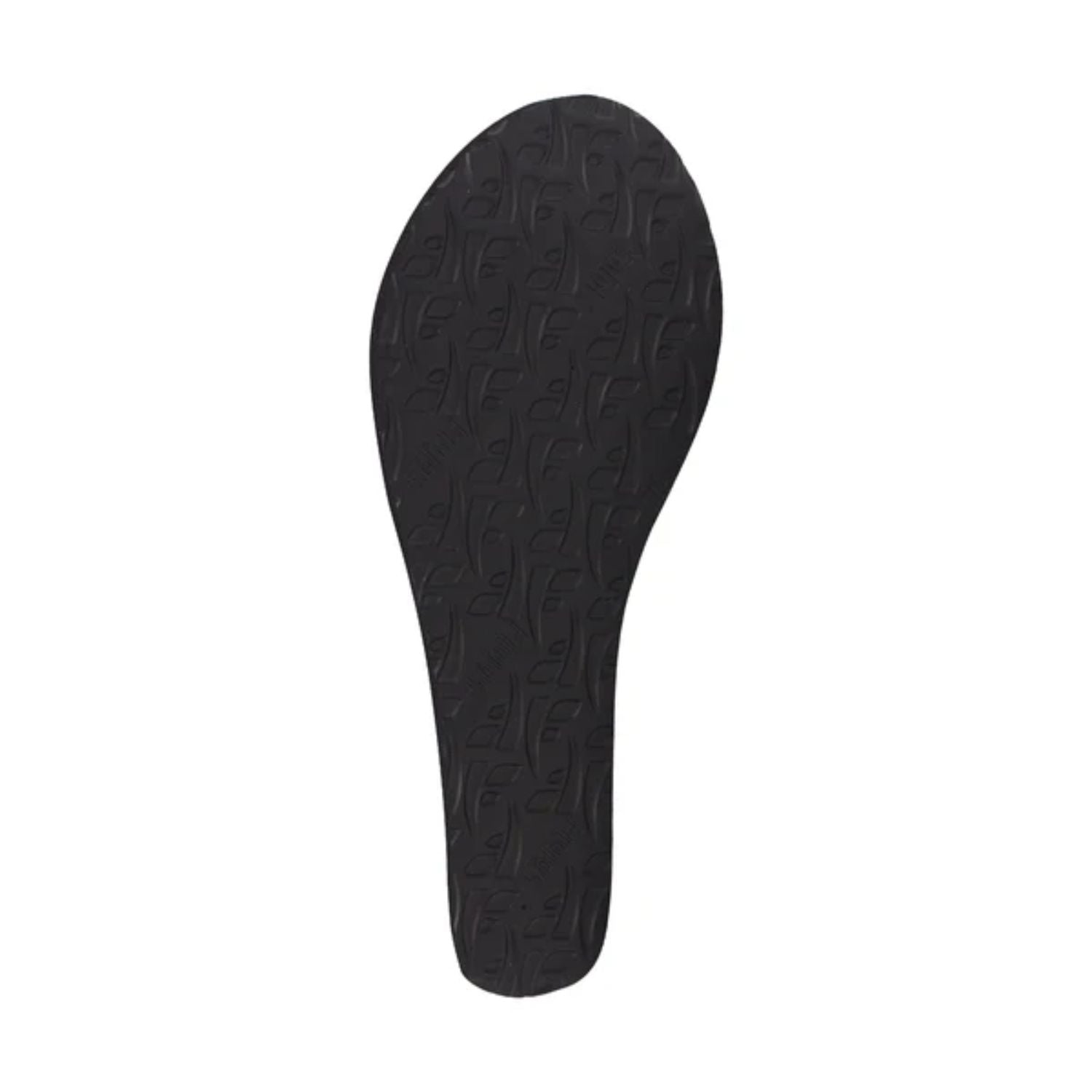 Flojos Womens Olivia Vintage Wedge Heel Thong Sandal, Black