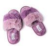 Hello Mello Cotton Candy Puff Slippers, Slide On