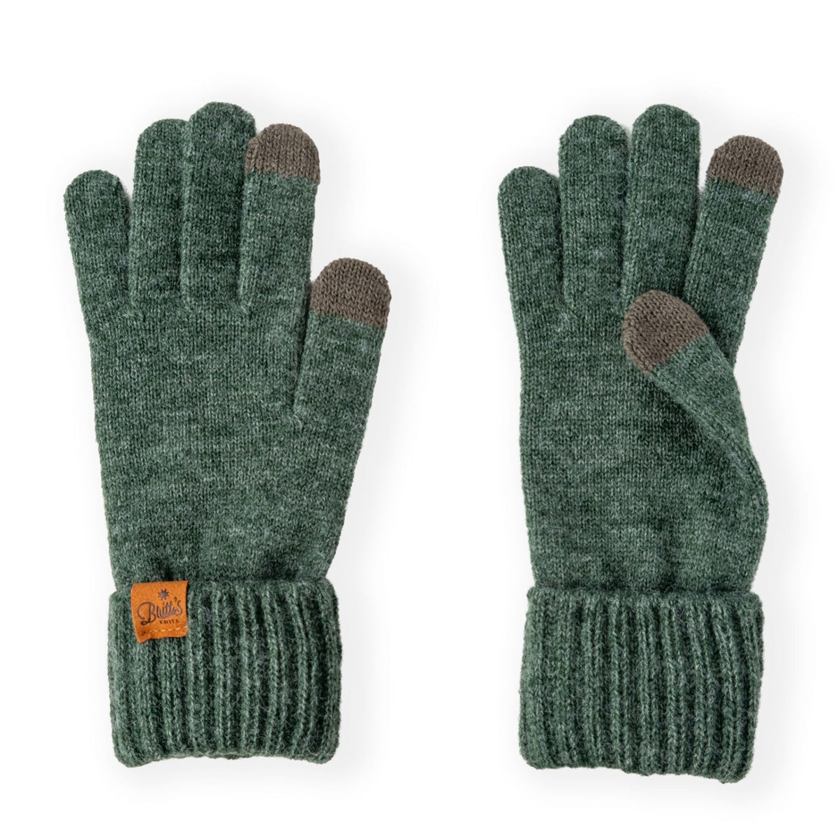 Britt's Knits Mainstay Touchscreen Knit Gloves with Cuffed Wrist