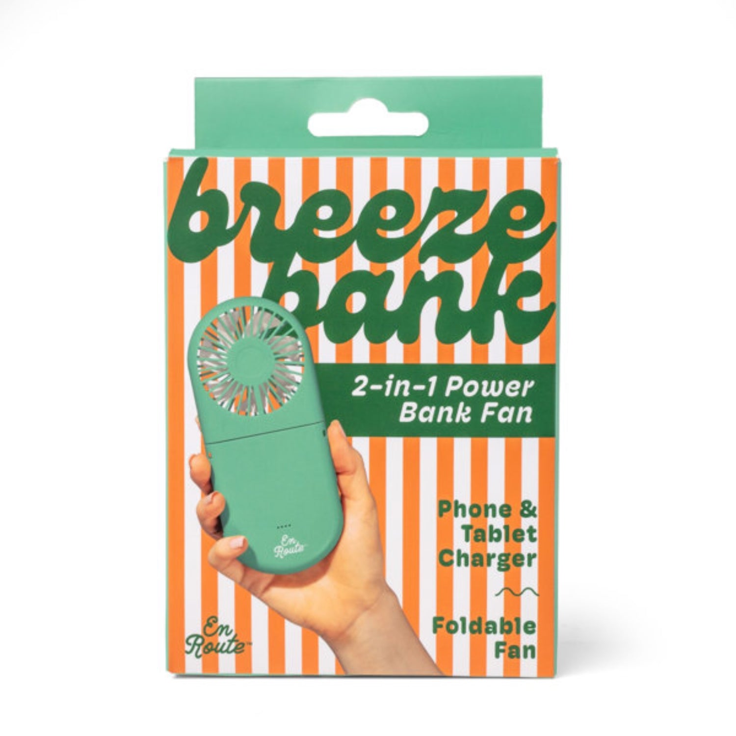 En Route Breeze Bank 2-in-1 Powerbank Fan