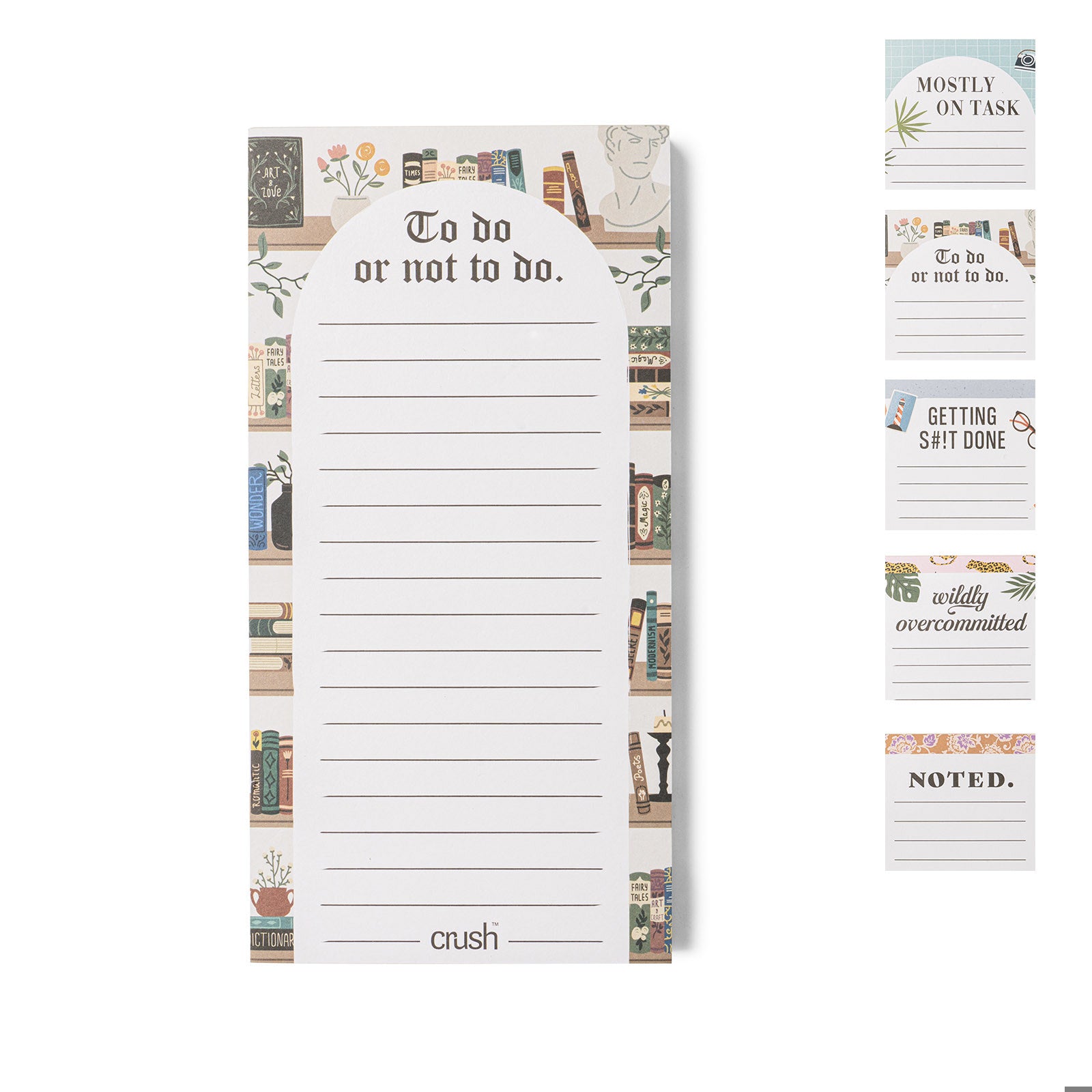 Crush Overachiever 100 Easy-Tear Sheets To-Do List Notepad