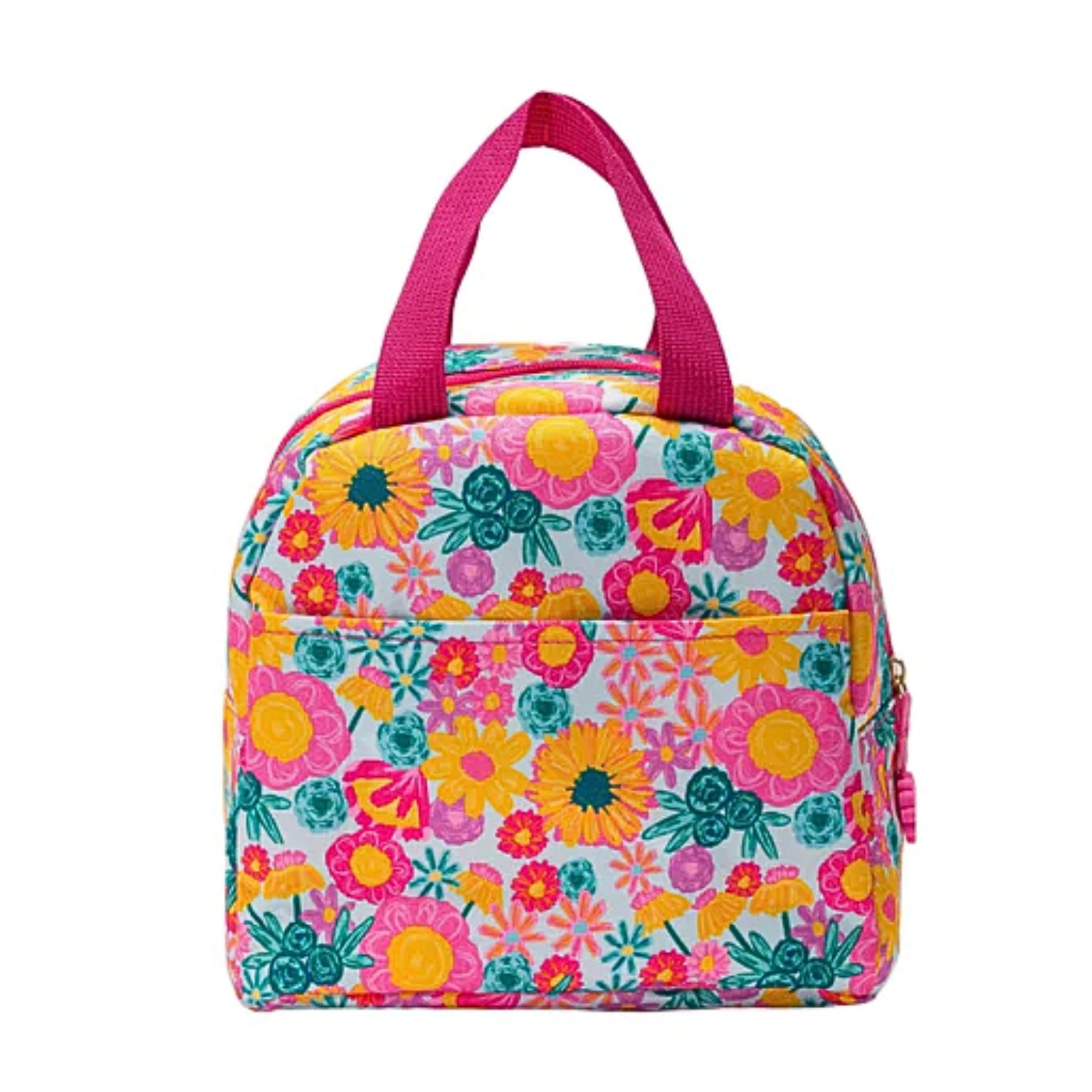Jane Marie Kids Girls Bold Floral Water Resistant School Lunch Box