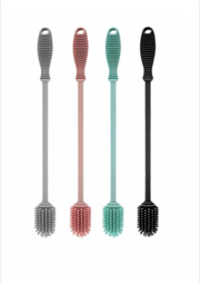 Krumbs Kitchen Essentials Silicone Dishwasher Safe Bottle Brush