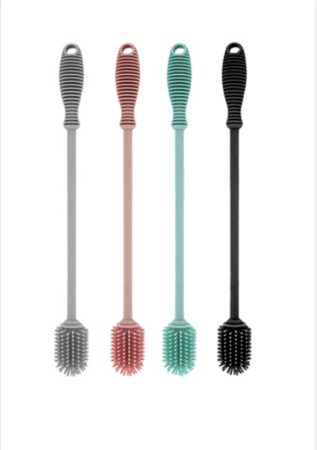 Krumbs Kitchen Essentials Silicone Dishwasher Safe Bottle Brush