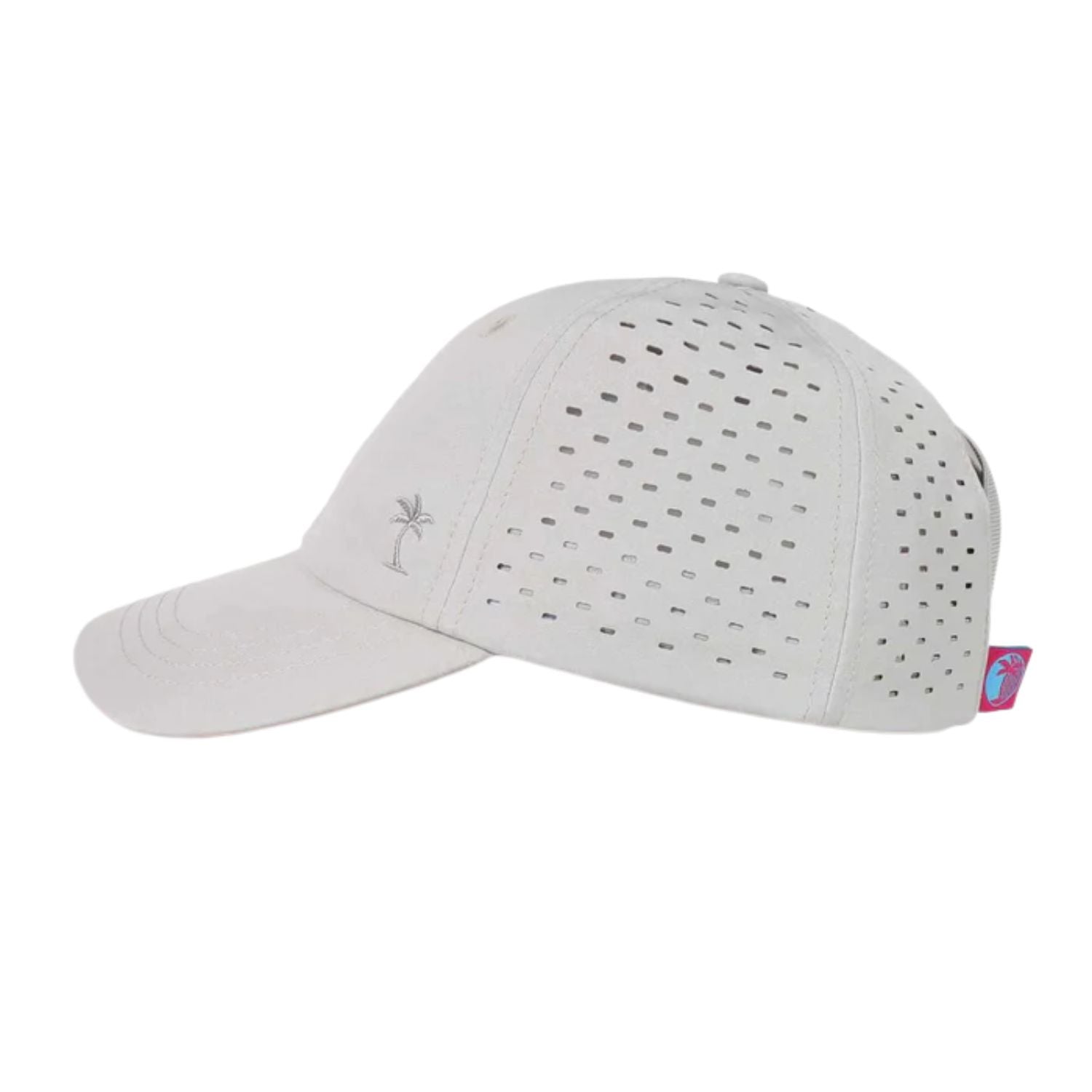 Shady Lady Womens Grey Pony Hat