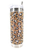 Jacqueline Kent Wild Leopard Lux Tumbler Collection, 20 oz