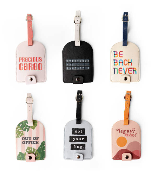 Olivia Moss Love At First Flight Luggage Travel Tag