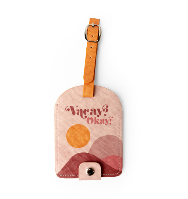 Olivia Moss Love At First Flight Luggage Travel Tag