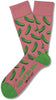 Two Left Feet Printed Adult Sock, Small Feet