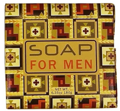 Greenwich Bay FOR MEN BAR SOAP, Masculine Scent, Blended with Exfoliating Wheat Bran and Apricot Seed, Enriched with Shea Butter, Cocoa Butter. No Parabens 6.35 Oz. (2 Pack)