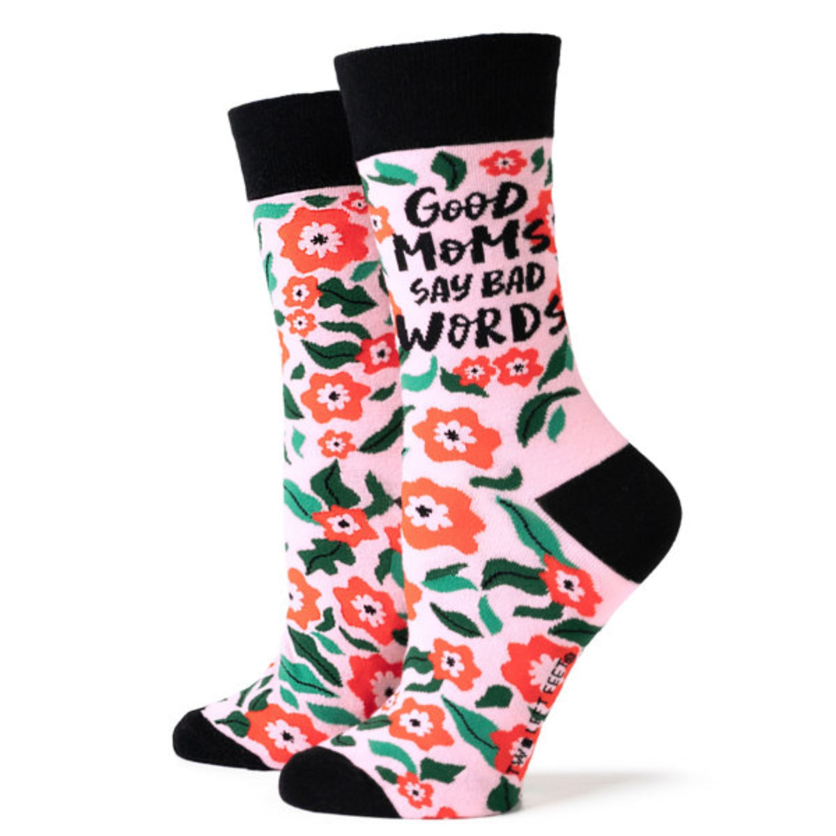 Two Left Feet Adult Socks 2.0, Small Feet