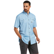 Ariat Mens Rebar Made Tough VentTEK DuraStretch Short Sleeve Work Shirt