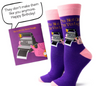 Two Left Feet IT'S YO BIRTHDAY Gift Card Sock Set