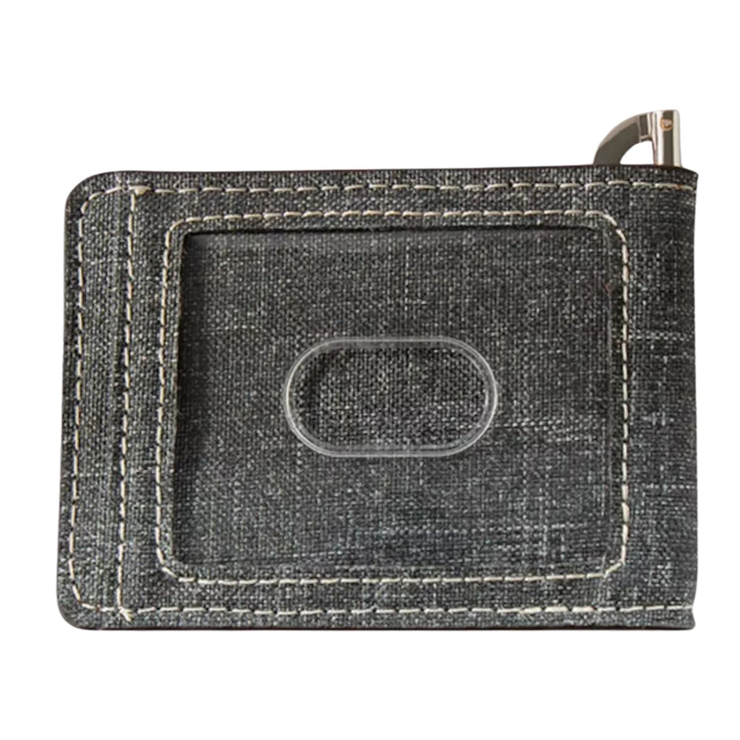 Ariat Work Mens RFID Mesh Interior Money Clip Bifold Wallet