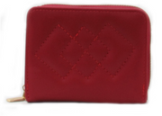 AR New York Zipper Wallet, Red