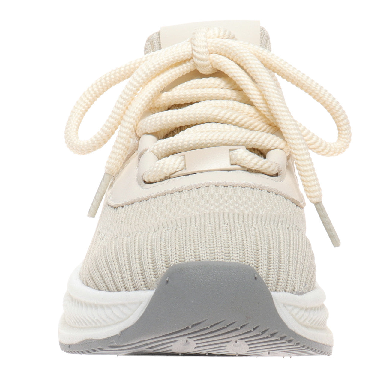 Outwoods Womens Stride-1 Ribbed Knit Ultra-Light Sneakers