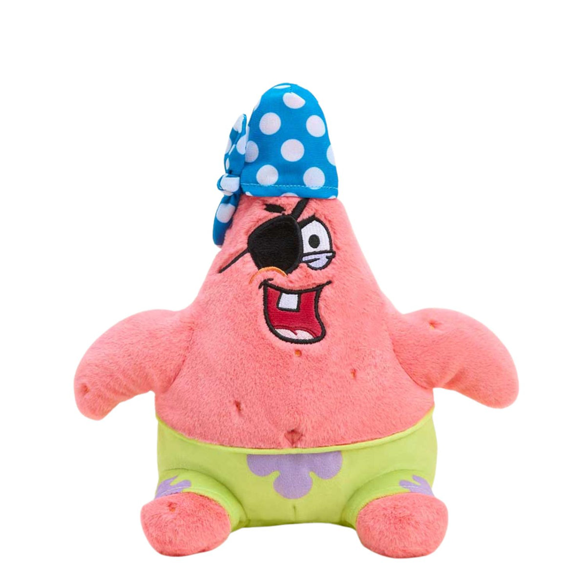 Warmies Pirate Patrick Star Spongebob Microwavable Scented Weighted Plushie
