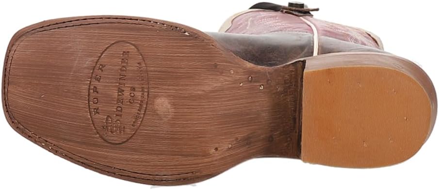 Roper Womens Ride 'Em Cowgirl Sidewinder Concealed Carry Leather Boots