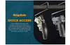 Snapsafe Handgun Hangers 4-pack Undershelf