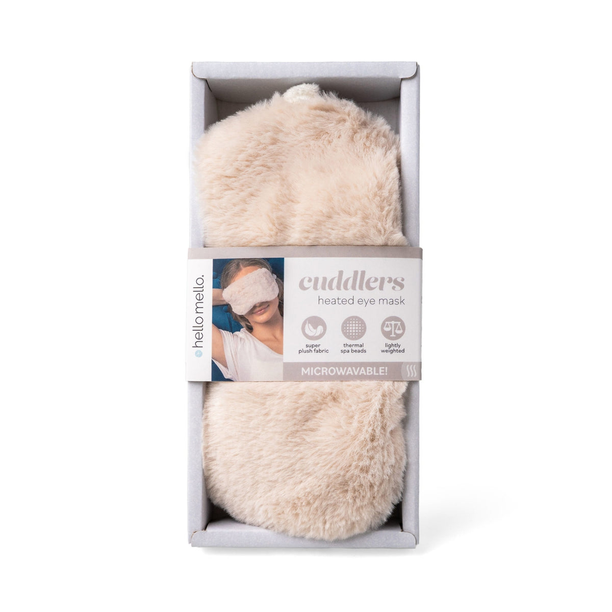 Hello Mello Cuddlers Microwavable Heated Eye Mask