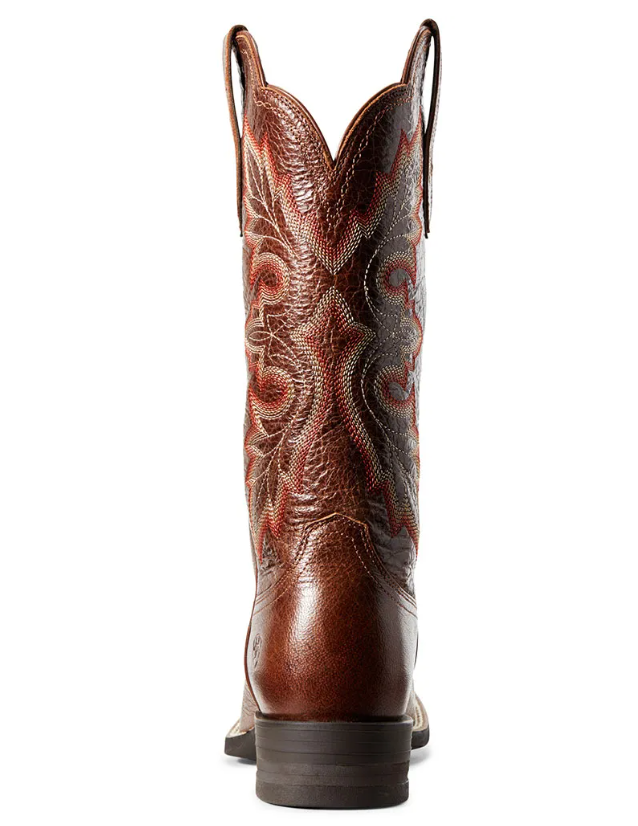 Ariat Women's Breakout Western Leather Boots - Rustic Brown