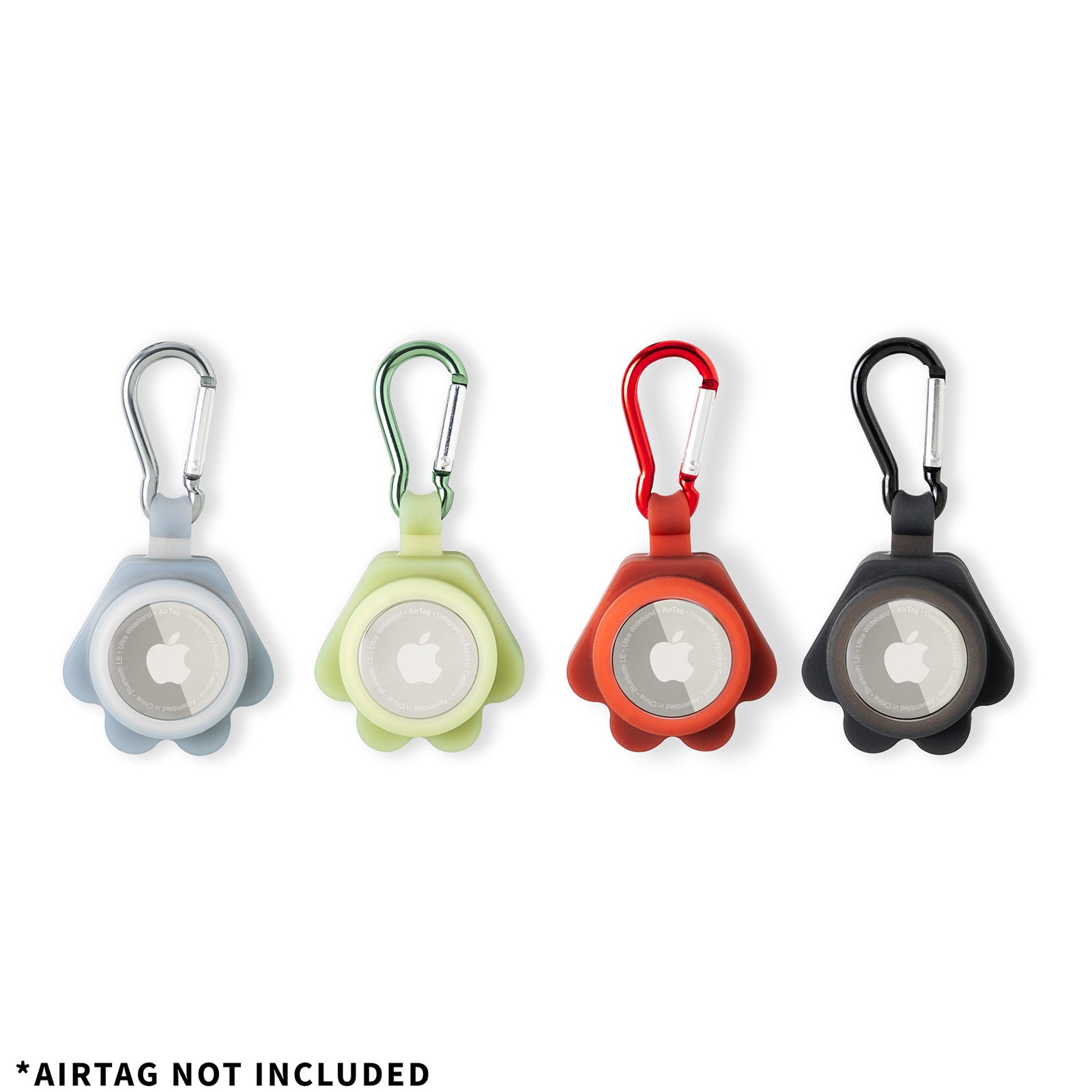 Night Scope Rechargeable Collar Attachment Pet Light and Air Tag Holder