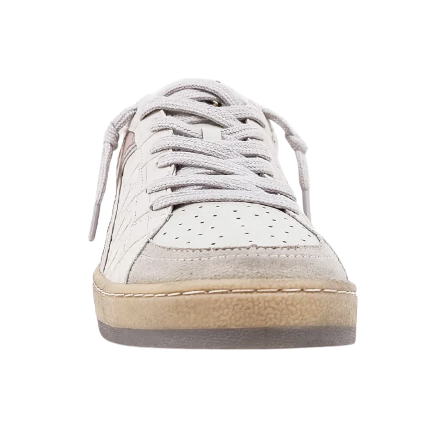 Shu Shop Womens Salma Vintage Fashion Sneakers, Mauve Croco